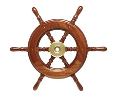 Houten Stuurwiel Boot Mahonie 540mm