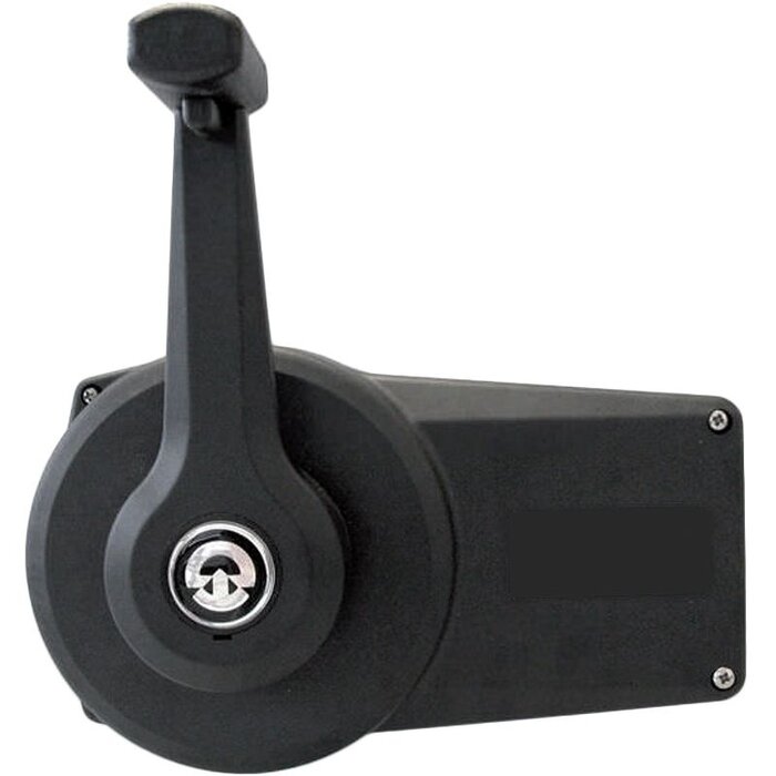 Outboard Remote Control 260x155mm Side Mount Black