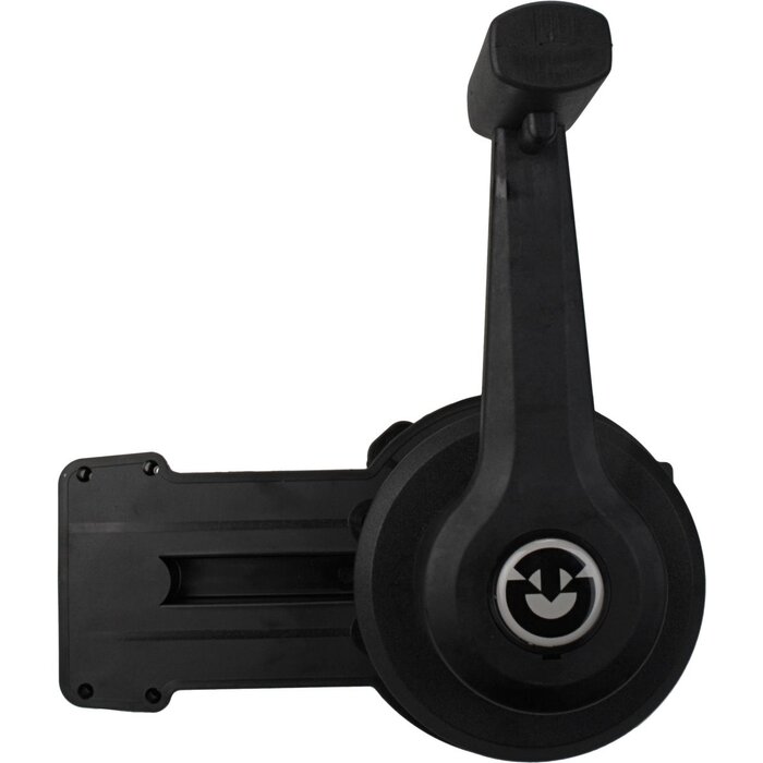 Gashendel Buitenboordmotor 215mm Inbouw Zwart