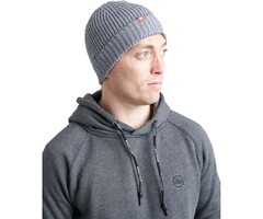 Rooster Fisherman Merino Hybrid Beanie Grey