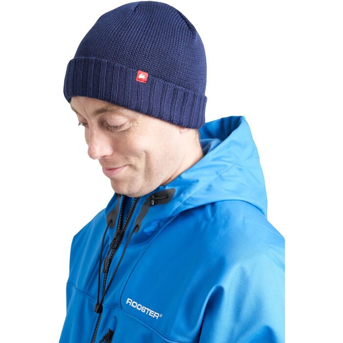 Rooster Fisherman Merino Hybrid Muts Blauw