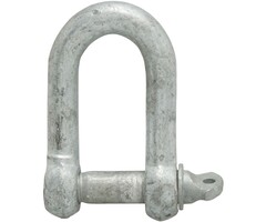 8mm D-Shackle Galvanized