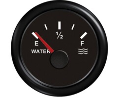 Nuova Rade Boat Water Tank Gauge 12/24 Volt 0-190 Ohm