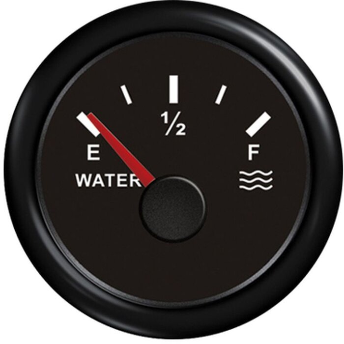 Nuova Rade Watermeter 12/24 Volt 0-190 Ohm