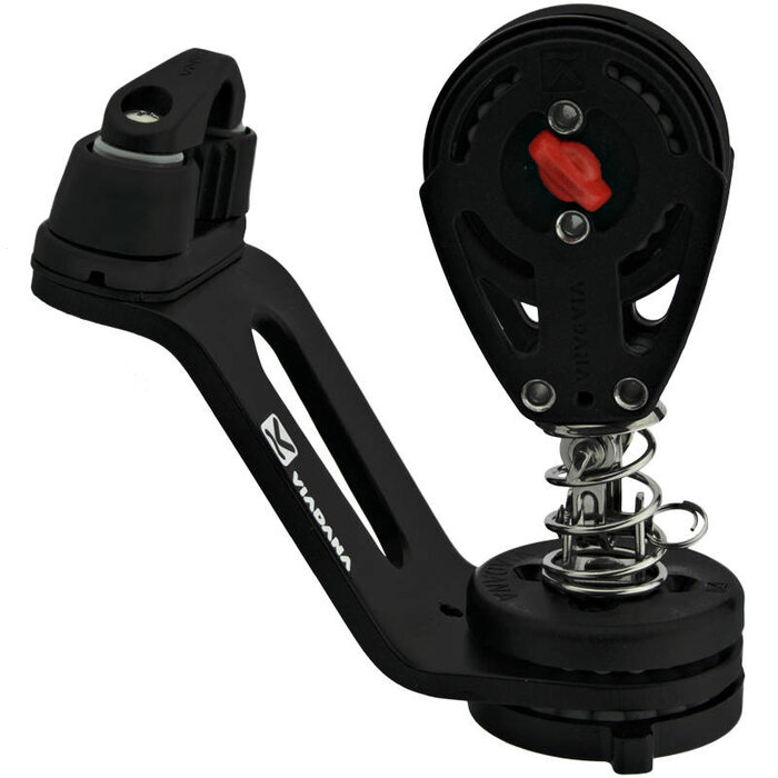 Viadana Mainsheet Swivel Jammer with Ratchet Block