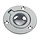 Luikring Rond Verchroomd 53mm