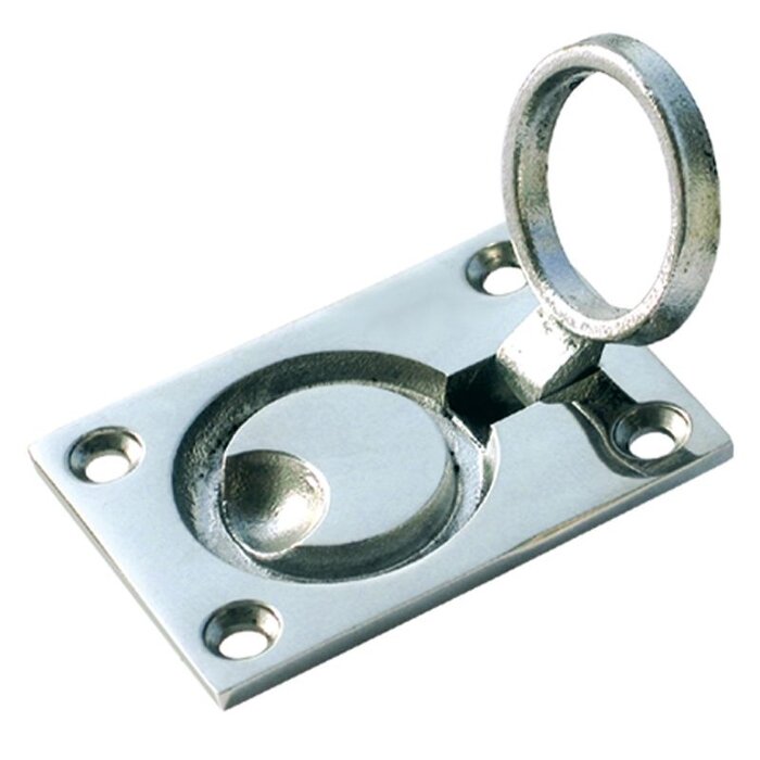 Luikring Rvs 44x62mm