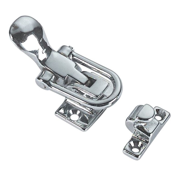 Spansluiting 73x35mm Verchroomd