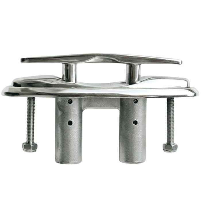 Pull-Up Cleat with Studs 230mm SS316