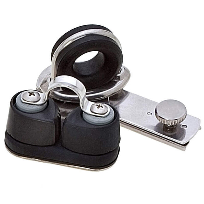 Viadana Slede met Schootoog en Klem Swivel voor Rail 25x7mm