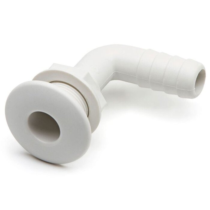 Huiddoorvoer 90 graden 20mm Kunststof