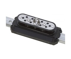 Viadana Slede met 2 Schijven en Hondsvotten voor 25x16mm Rail