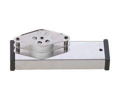 Viadana Eindstuk Overlooprail 31x19mm met Dubbel Blok