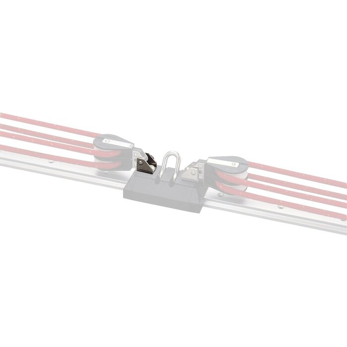 Adapter voor Blok op Viadana Slede voor 31x19mm Rail