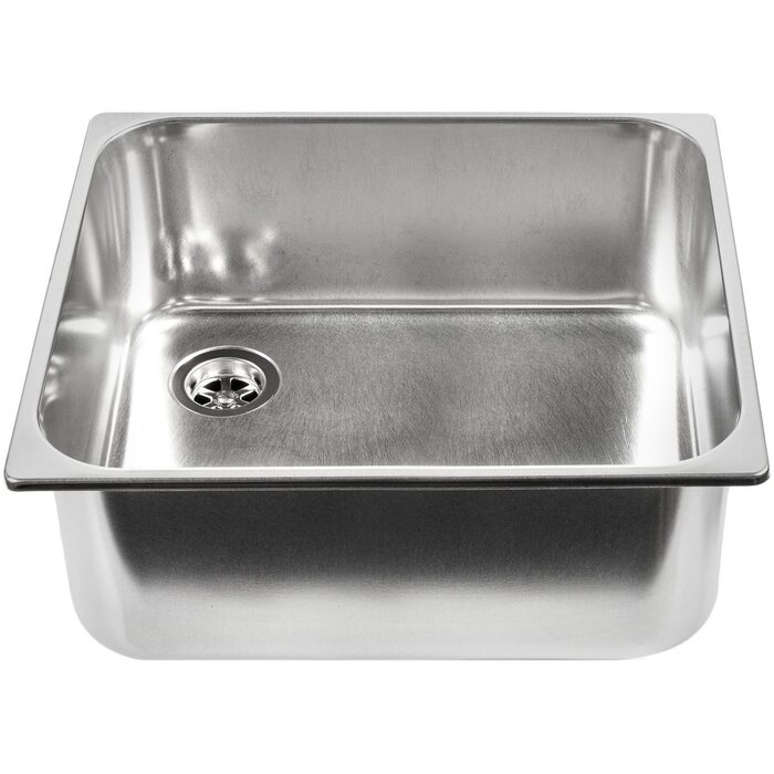 Marine Sink Rectangular 320x260x150mm Built-In SS316
