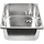 Marine Sink Rectangular 350x320x150mm Built-In SS316