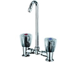 Waterkraan met Klapbare 10mm Uitloop 2 Knops