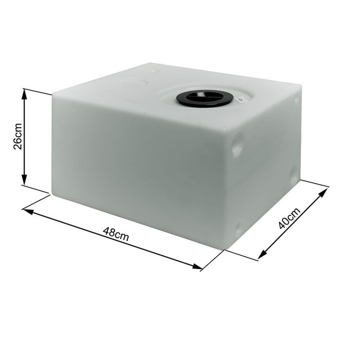 48L Boat Water Tank 48x40x26cm