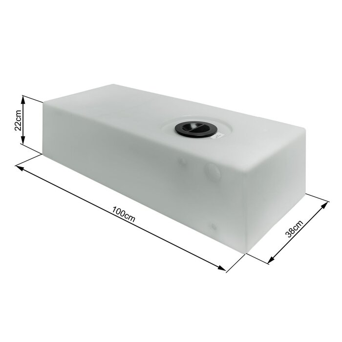 83L Drinkwatertank 100x38x22cm