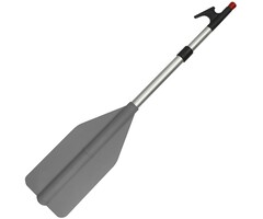 Telescopic Paddle with Boat Hook 85-165cm