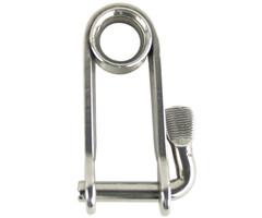 5mm Sleutelsluiting met Ring Rvs 40x14