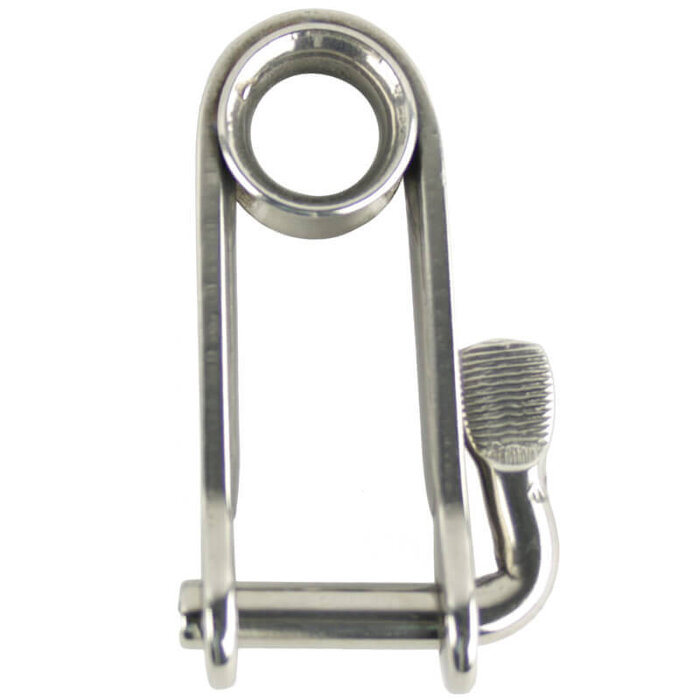 5mm Sleutelsluiting met Ring Rvs 40x14