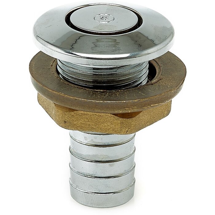Tank Vent 16mm 55x40mm Chrome Plated Brass