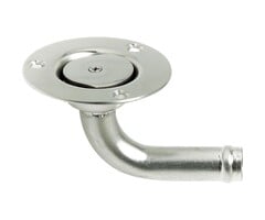 Tankbeluchter 90 graden 16mm Rvs 316