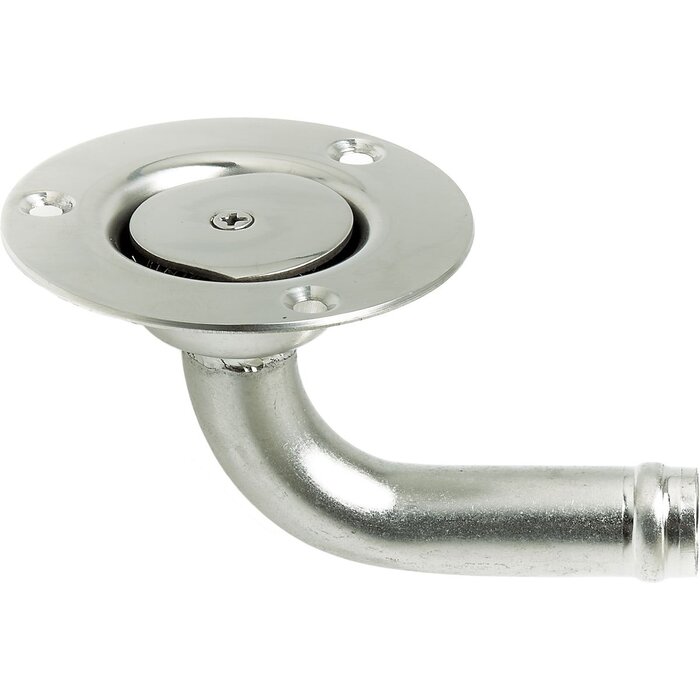 Tankbeluchter 90 graden 16mm Rvs 316