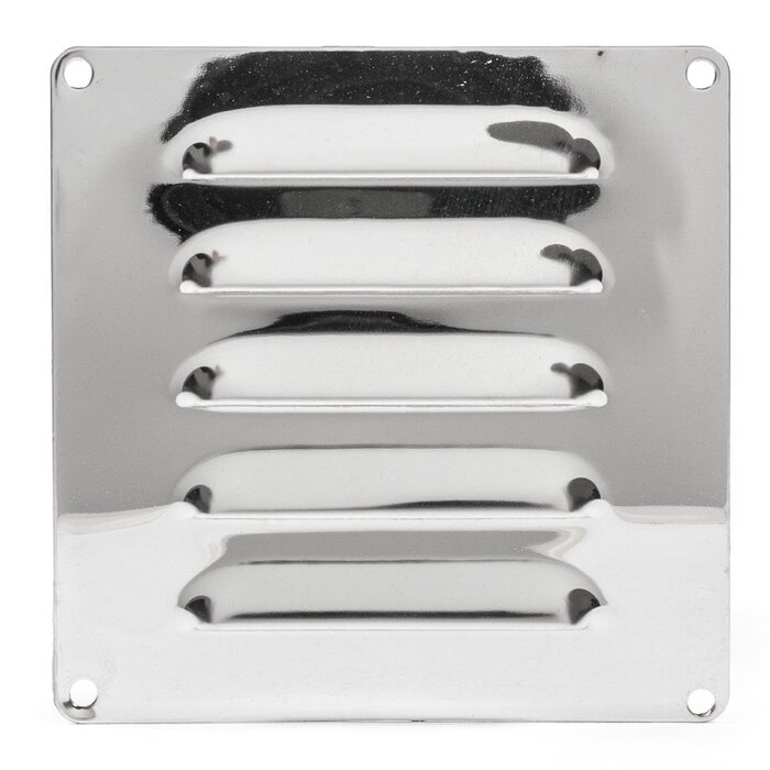 Ventilation Grille Square 120x120mm SS316