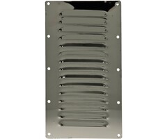 Ventilation Grille Rectangular 127x228mm SS316