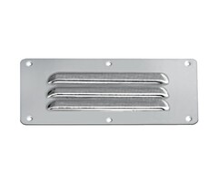 Ventilation Grille Rectangular 127x65mm SS316