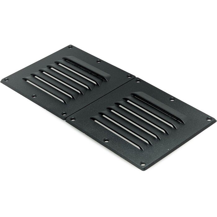 Ventilation Grille Dividable 255x118mm Nylon Black