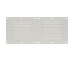 Ventilation Grille Dividable 255x118mm Nylon White