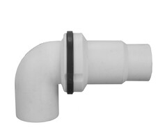 Terugslagklep Waterslang 90 graden 38mm