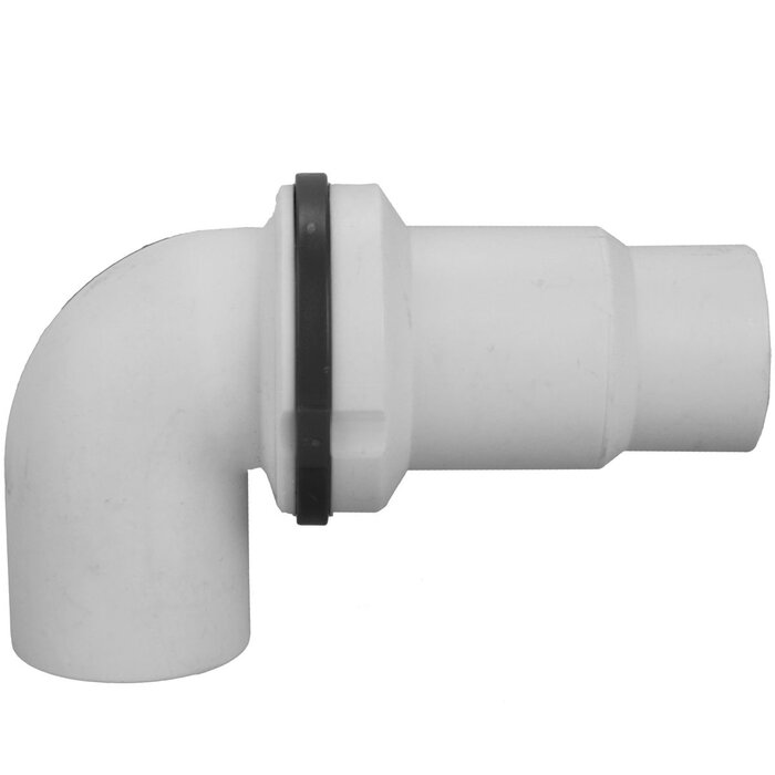 Terugslagklep Waterslang 90 graden 38mm