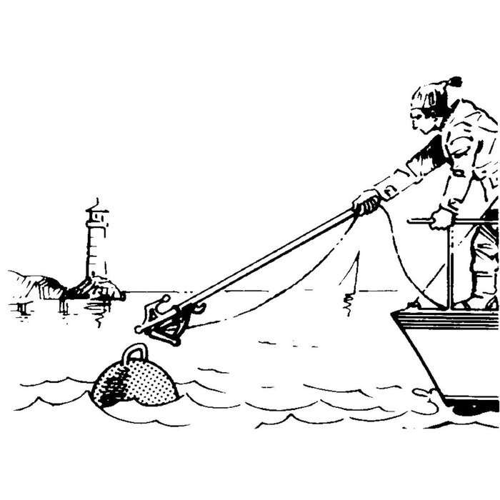 Mooring Hook Kunststof met Bajonetsluiting