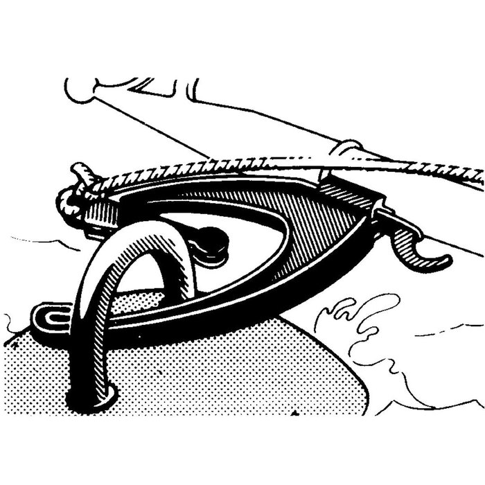 Mooring Hook Kunststof met Bajonetsluiting