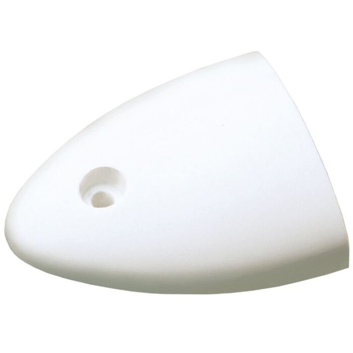 Clamshell Vent 57x49mm Plastic White