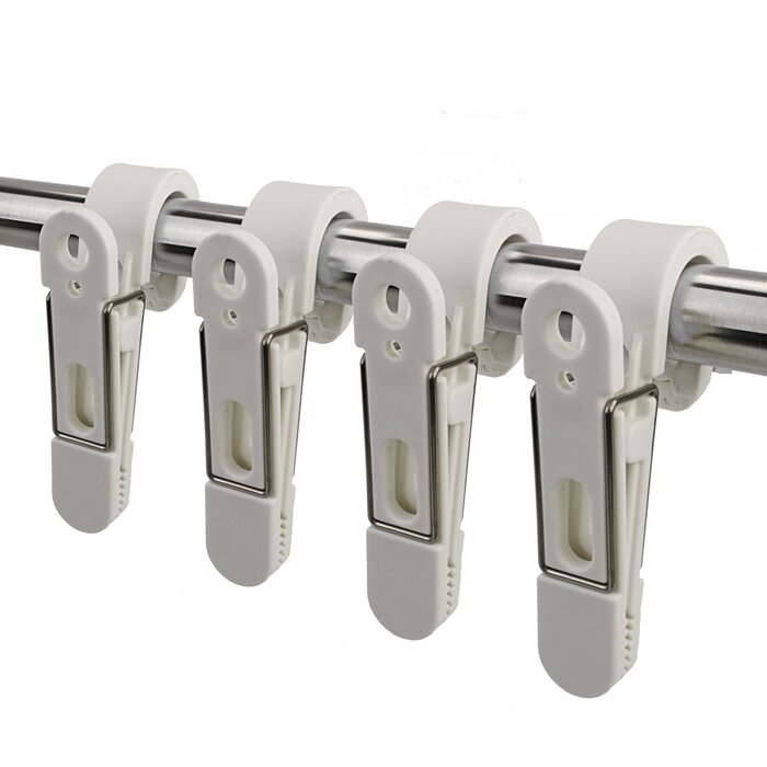 Marine Clothes Pegs for 22-30mm Boat Rail Set of 4