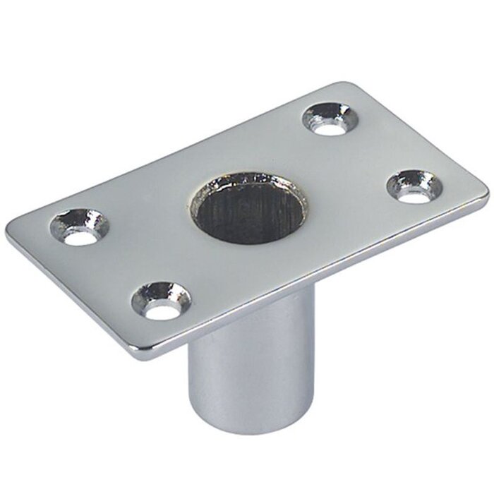 Rowlock Socket 10mm Chrome Plated Brass