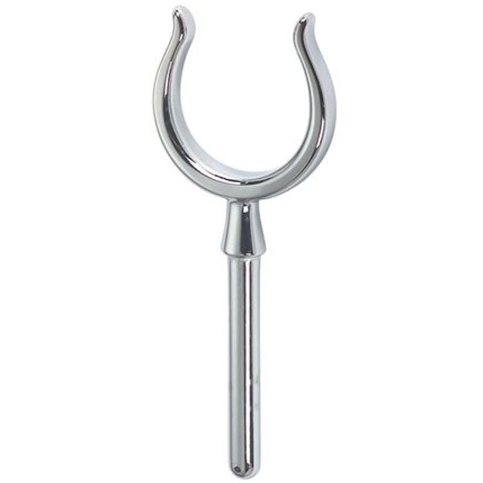 Roeidol 58mm met 14mm Pin Messing Verchroomd