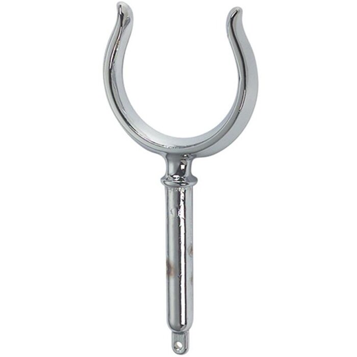 Roeidol 52mm met 12mm Pin Messing Verchroomd