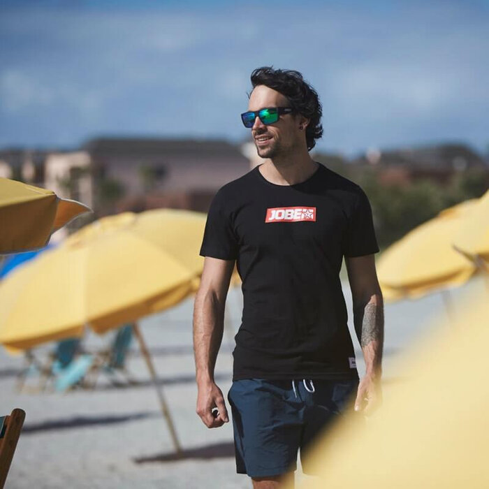 Jobe Beam Drijvende Zonnebril Zwart-Groen