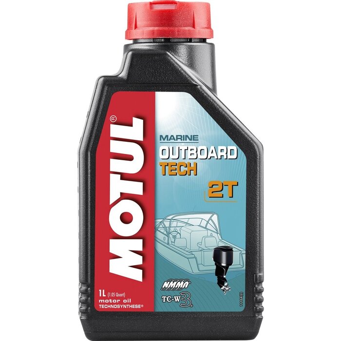 Motul Outboard 2 Stroke Oil Tech 1L