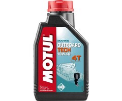 Motul 4 Takt Olie Buitenboordmotor Tech 10W40 1 liter