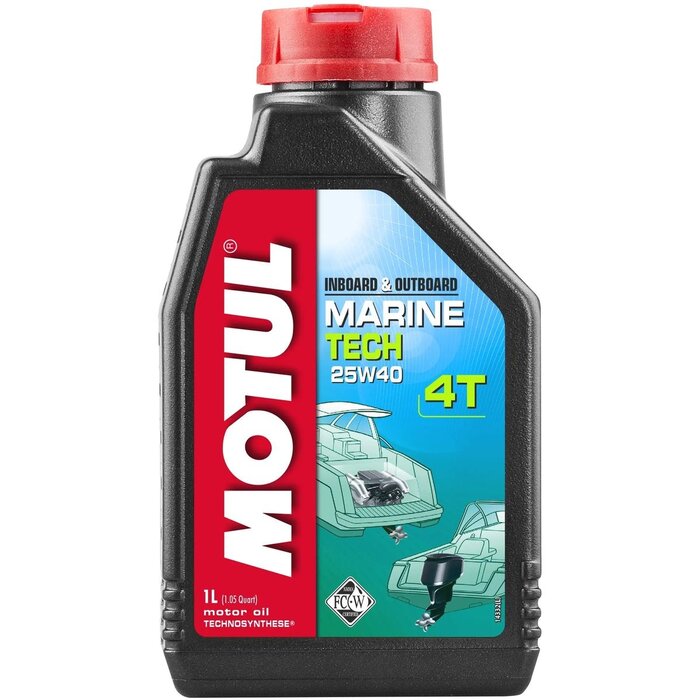 Motul Inboard & Outboard 4 Stroke Oil Tech 25W40 1L