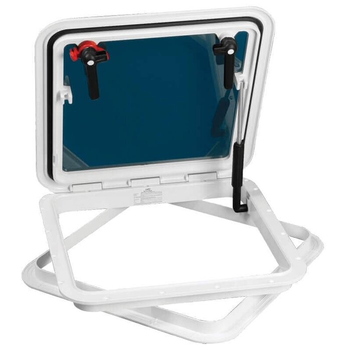 Vluchtluik & Dekluik Boot 48x48cm