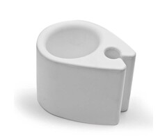 Ocean Boat Cup Holder Clip-On White