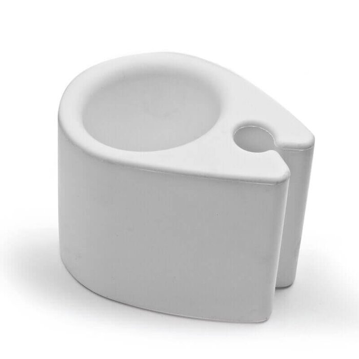 Ocean Bekerhouder Clip-On Wit